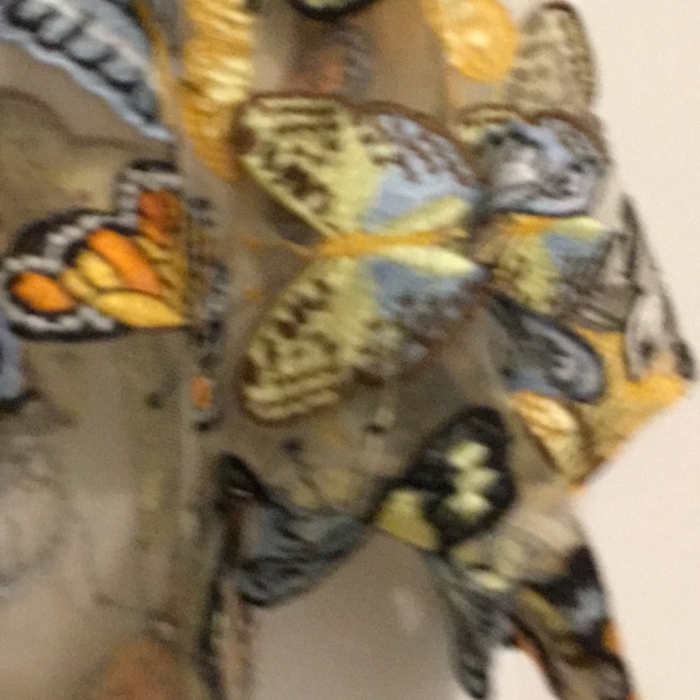 Beautiful Anthropologie see through Dola Butterfly (demential) top - Picture 4 of 4